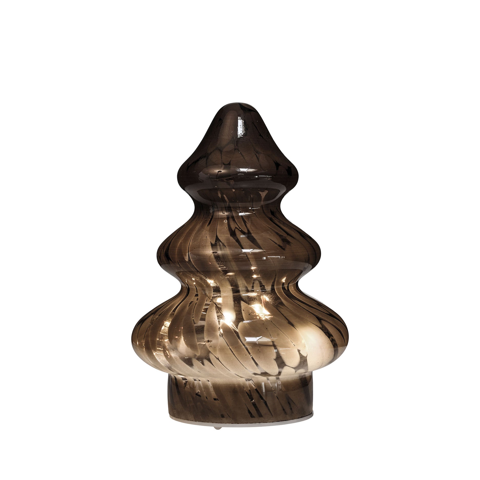 LED-Weihnachtsbaum aus Glas